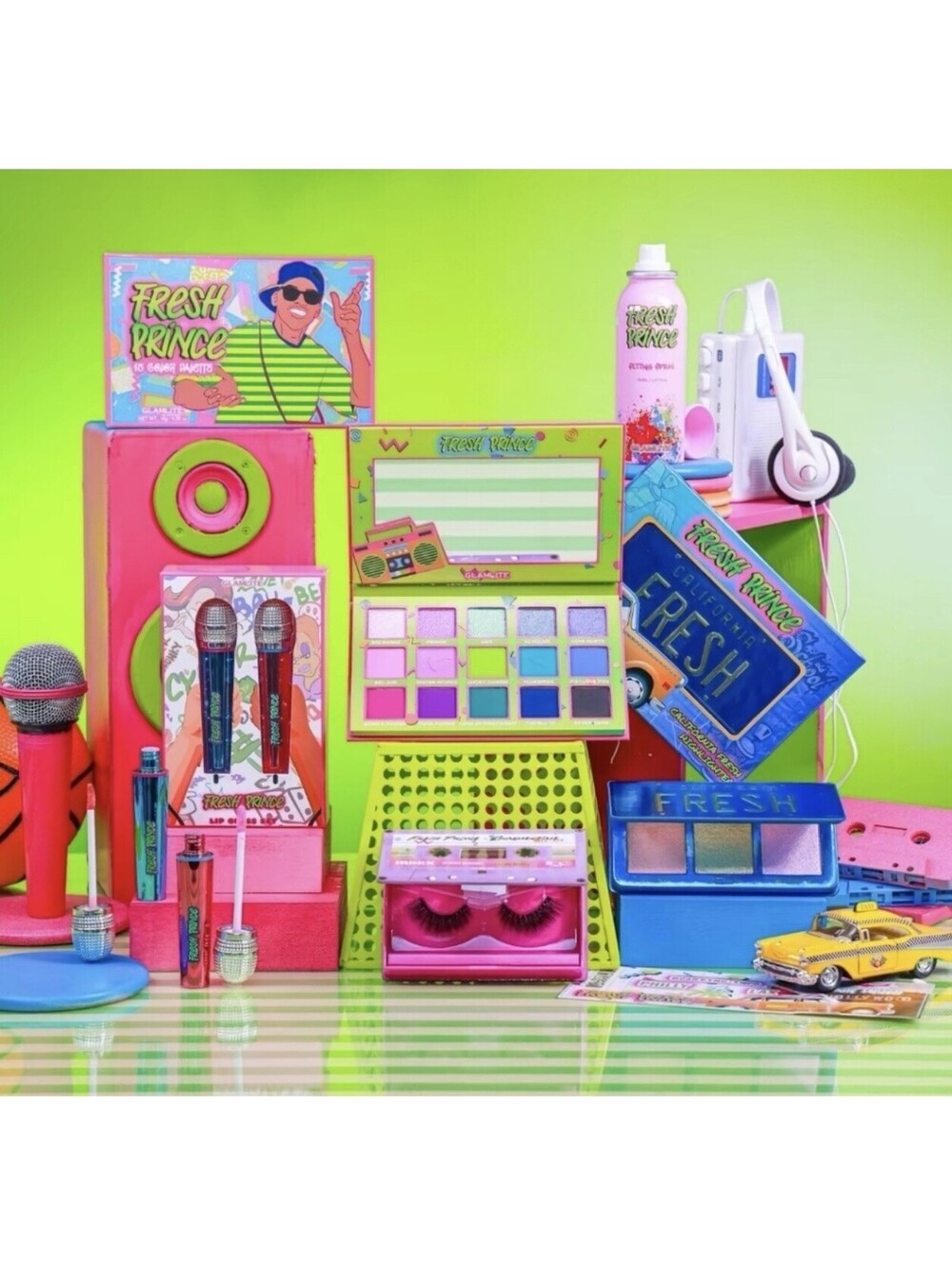 Glamlite Fresh Prince Makeup Collection Bel Air Will Smith